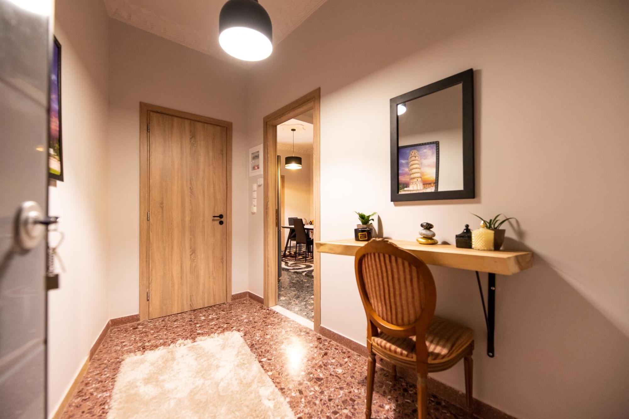 Stamos Apartment Airport Spáta Dış mekan fotoğraf
