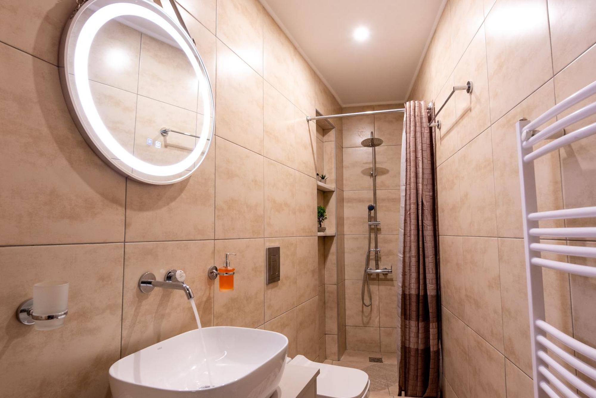 Stamos Apartment Airport Spáta Dış mekan fotoğraf