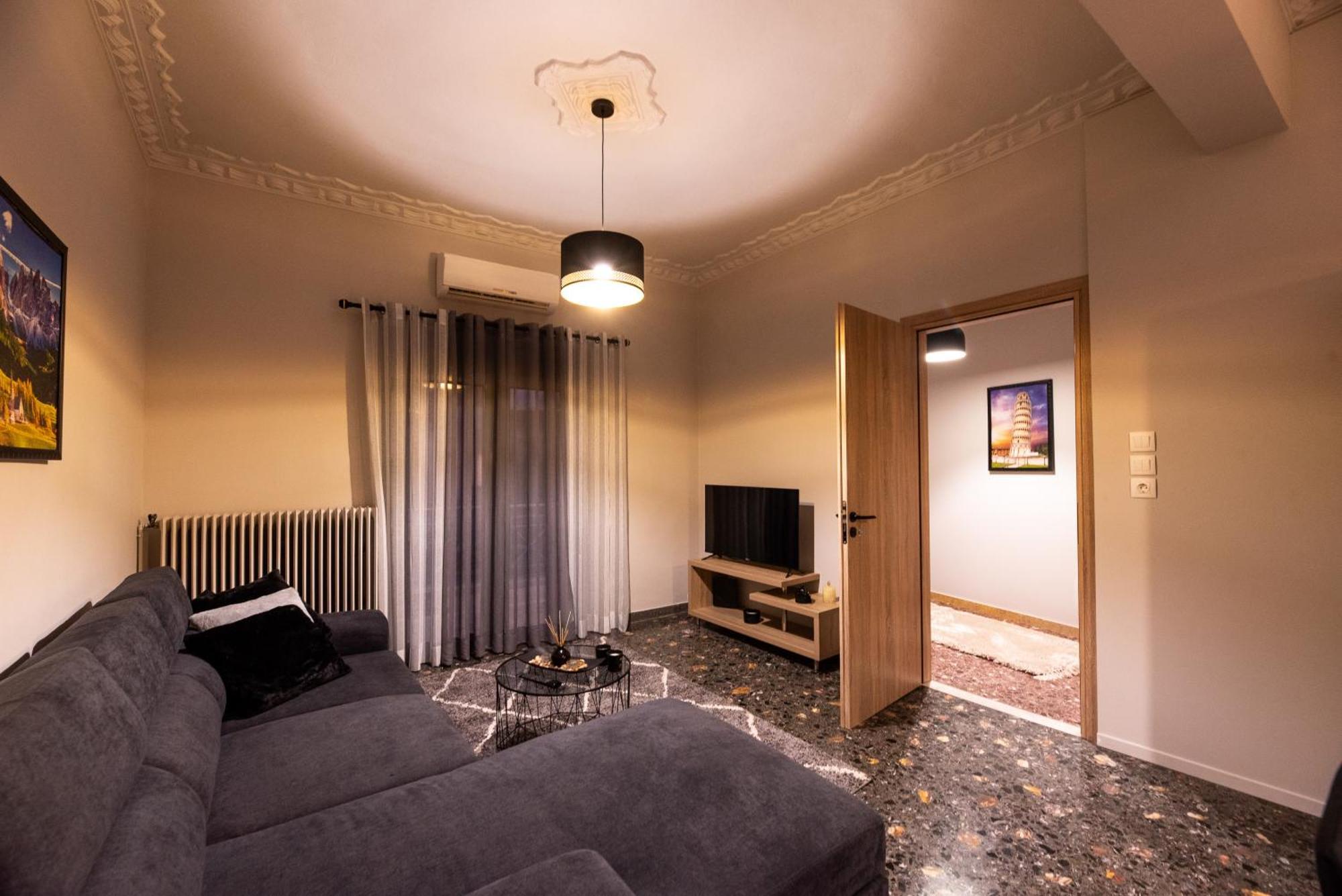 Stamos Apartment Airport Spáta Dış mekan fotoğraf