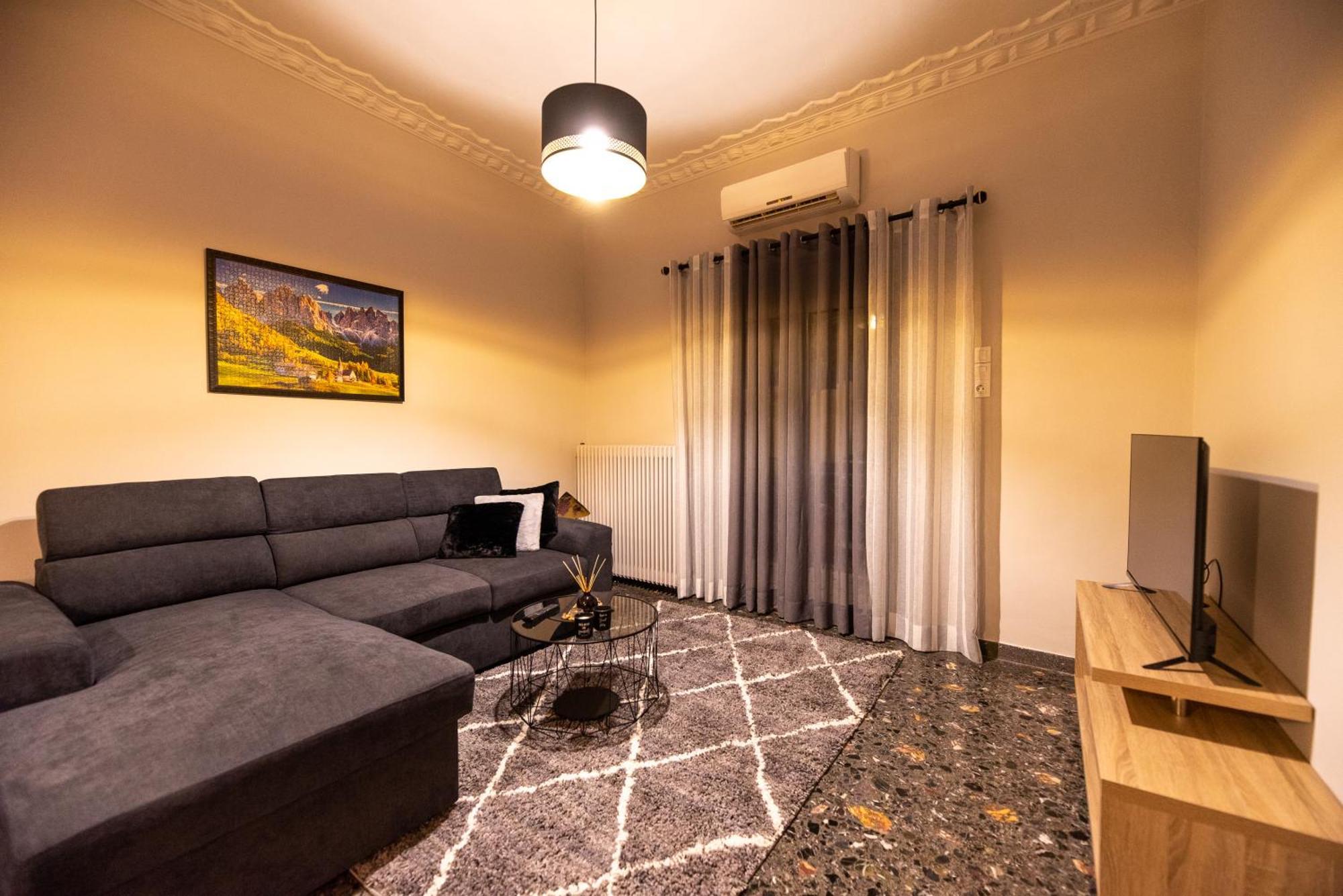 Stamos Apartment Airport Spáta Dış mekan fotoğraf