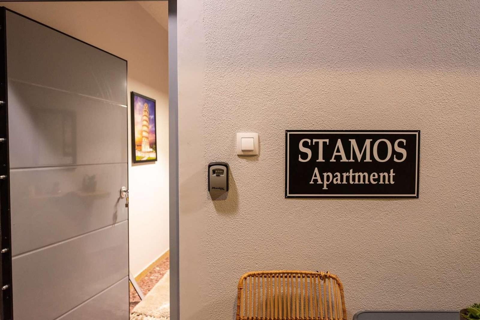 Stamos Apartment Airport Spáta Dış mekan fotoğraf