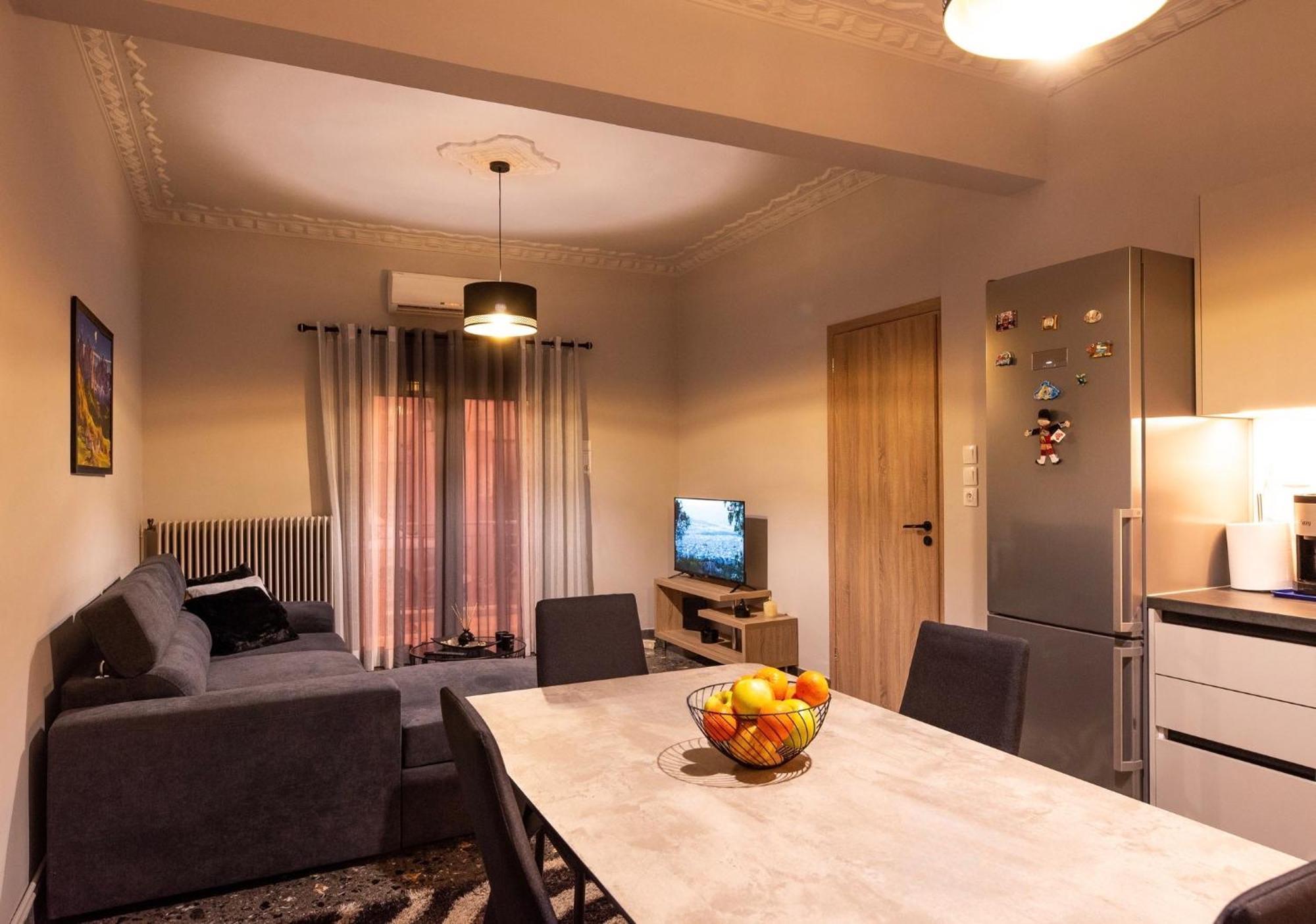 Stamos Apartment Airport Spáta Dış mekan fotoğraf