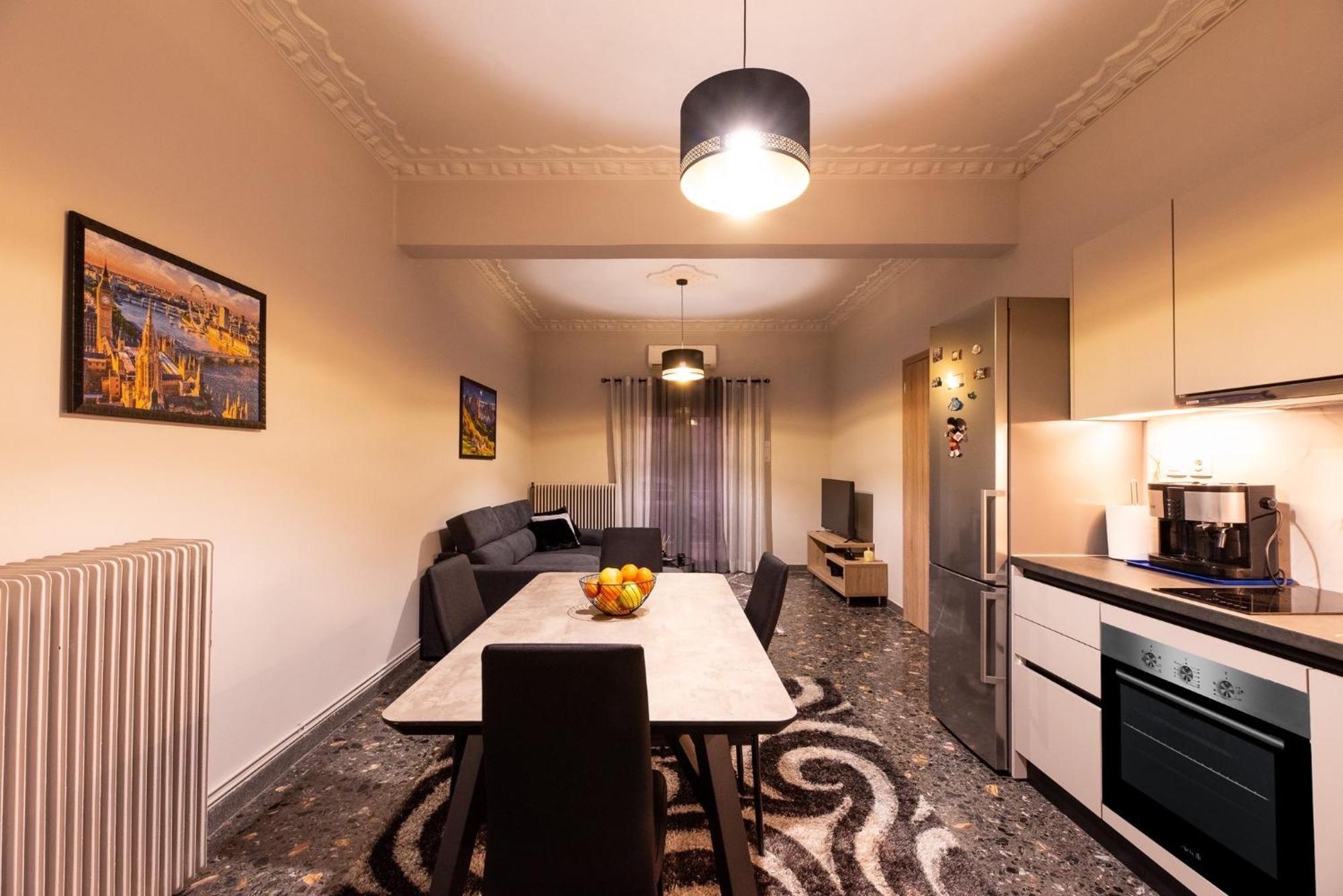 Stamos Apartment Airport Spáta Dış mekan fotoğraf