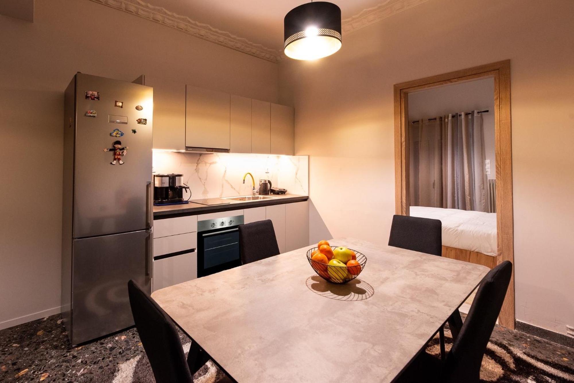 Stamos Apartment Airport Spáta Dış mekan fotoğraf